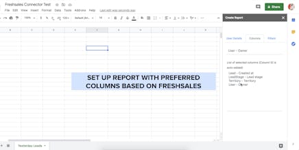 Freshsales Reports Connector gallery image