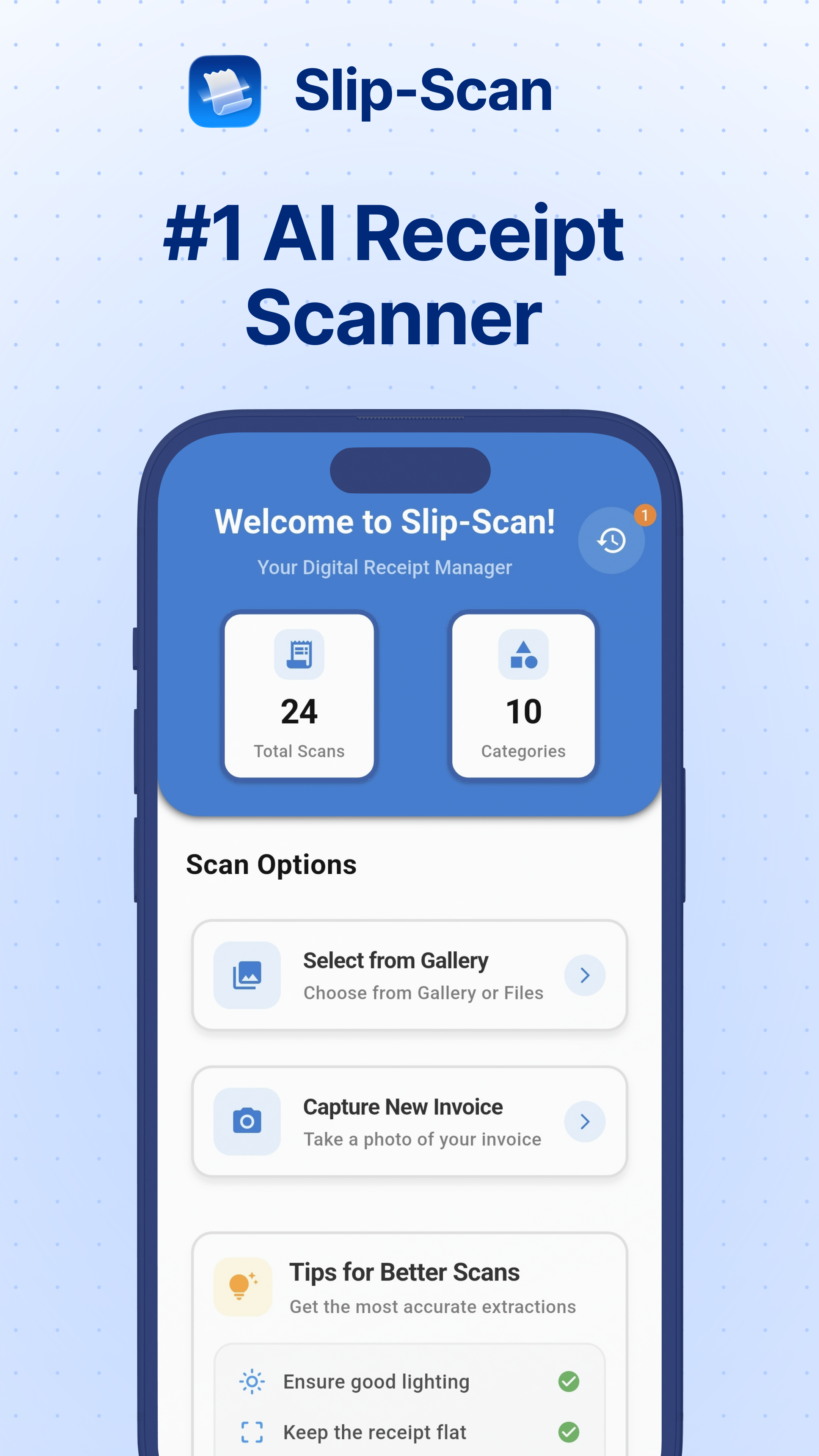 Slip-Scan: AI Financial Tracker gallery image