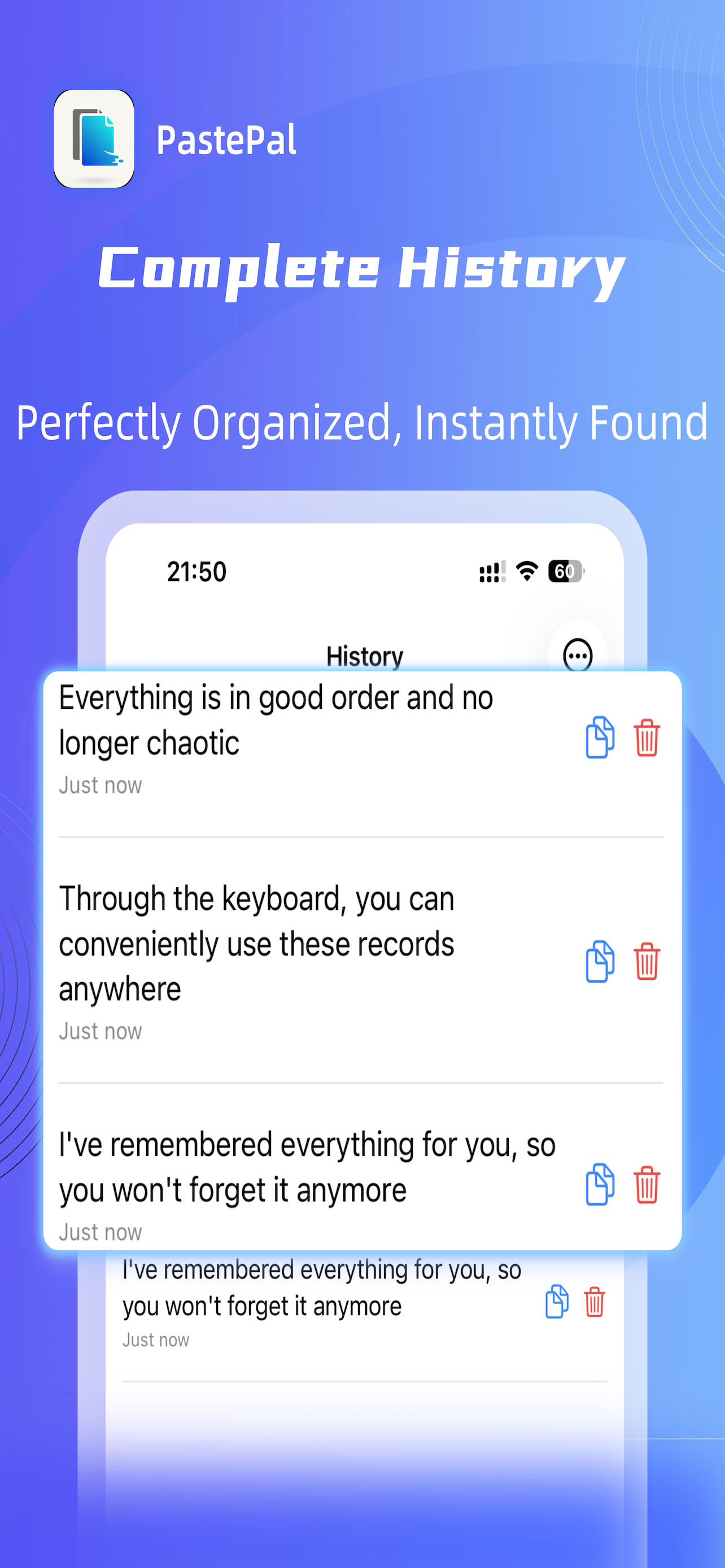 PastePal - Screenshot 5 showing product features and functionality