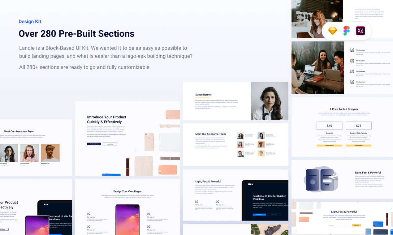 Landie - Landing Page Builder gallery image