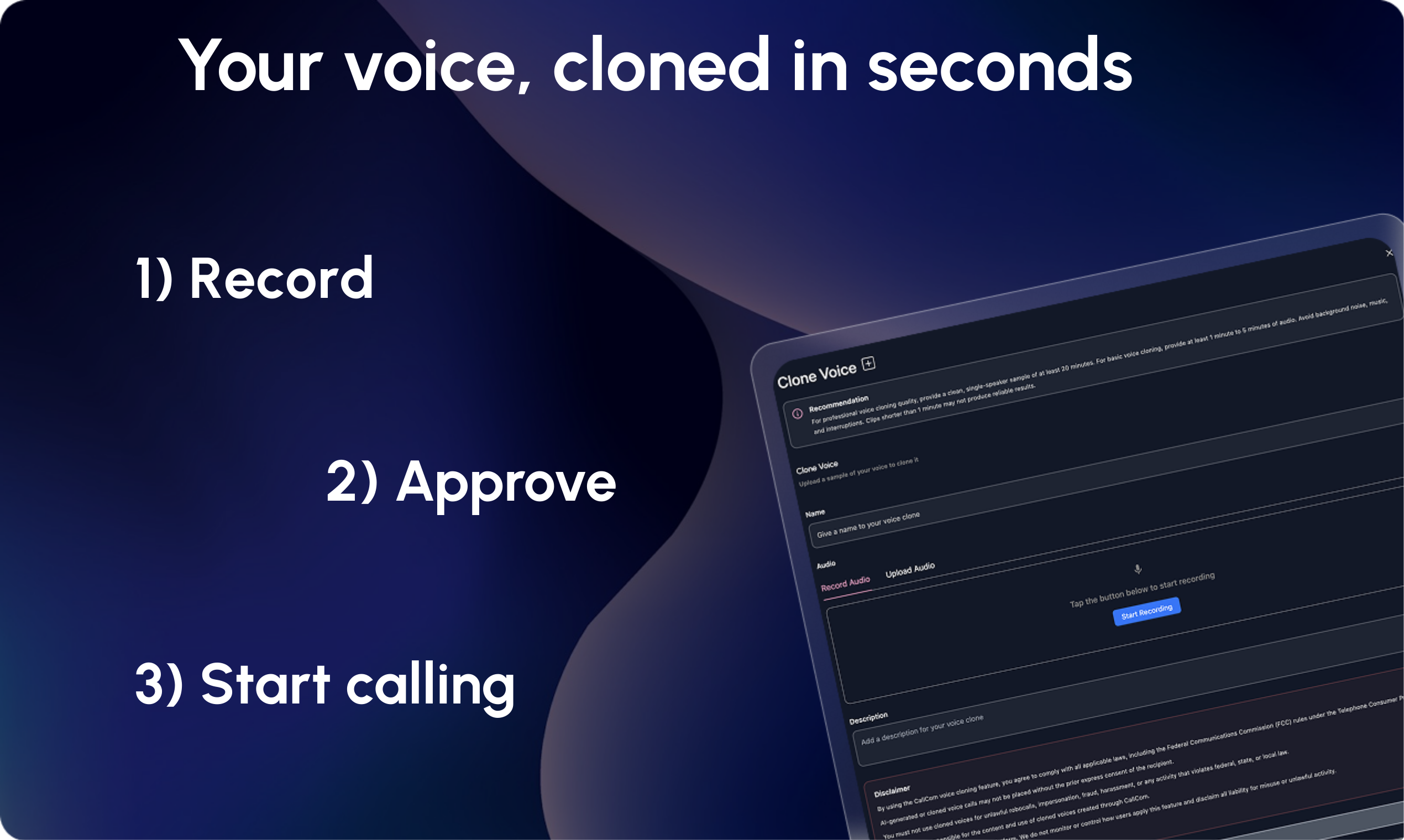 Callcom AI - Screenshot 2 preview