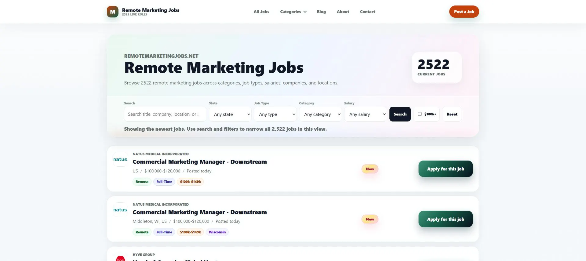 Remote Marketing Jobs gallery image