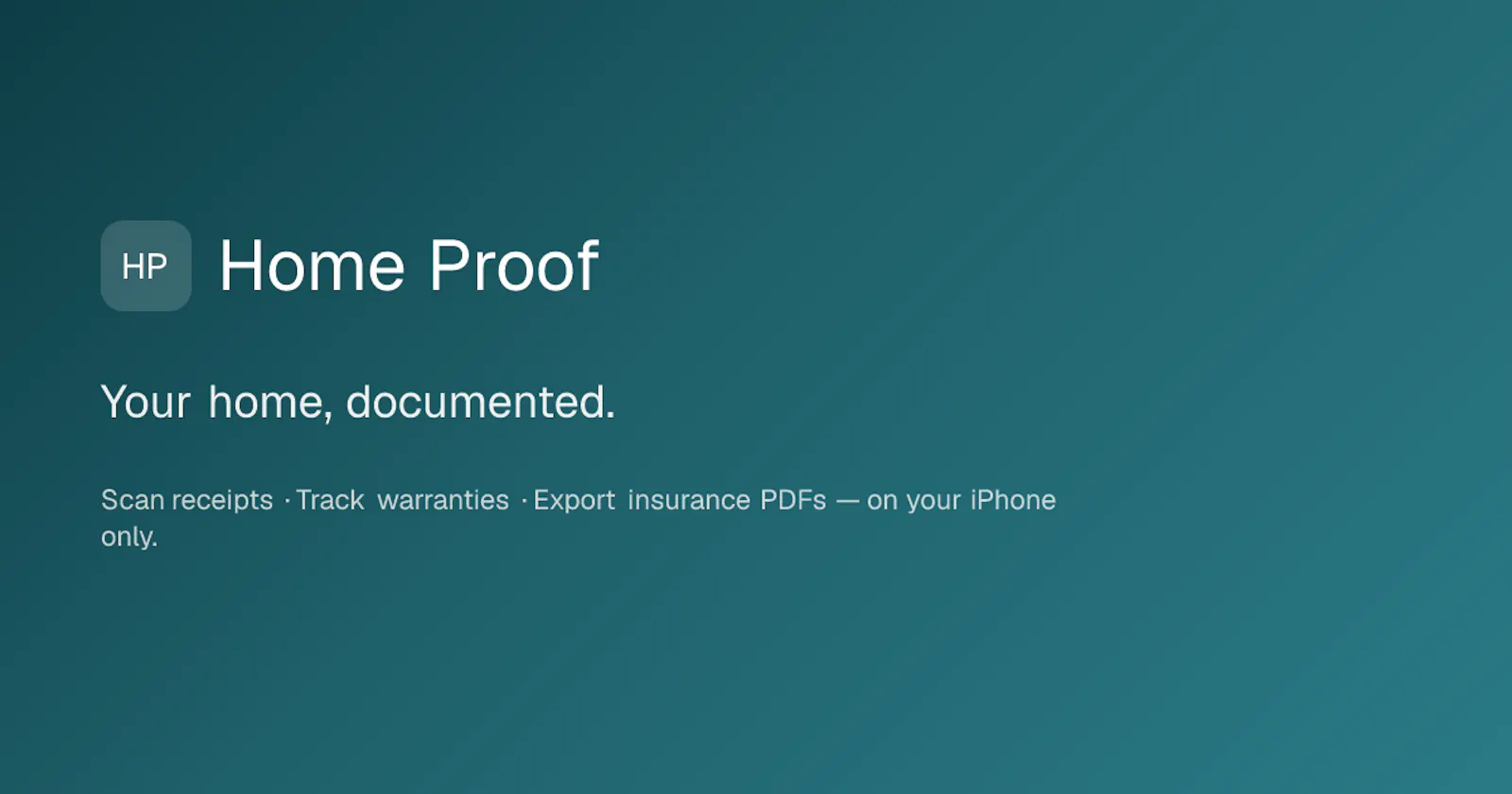 Home Proof screenshot 1