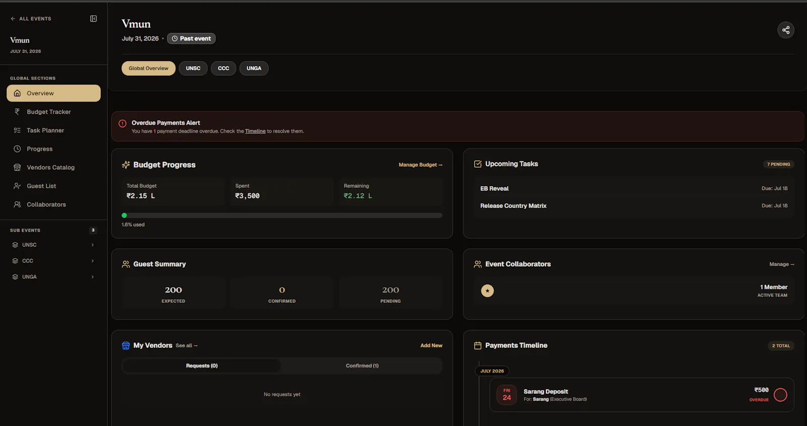 Event Forge — Event Planning screenshot 2