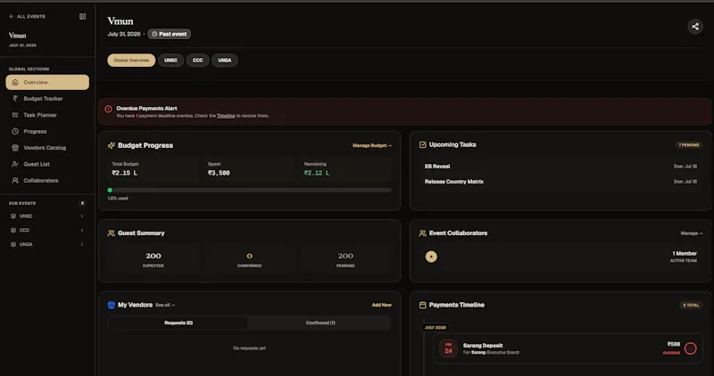 Event Forge — Event Planning screenshot 2