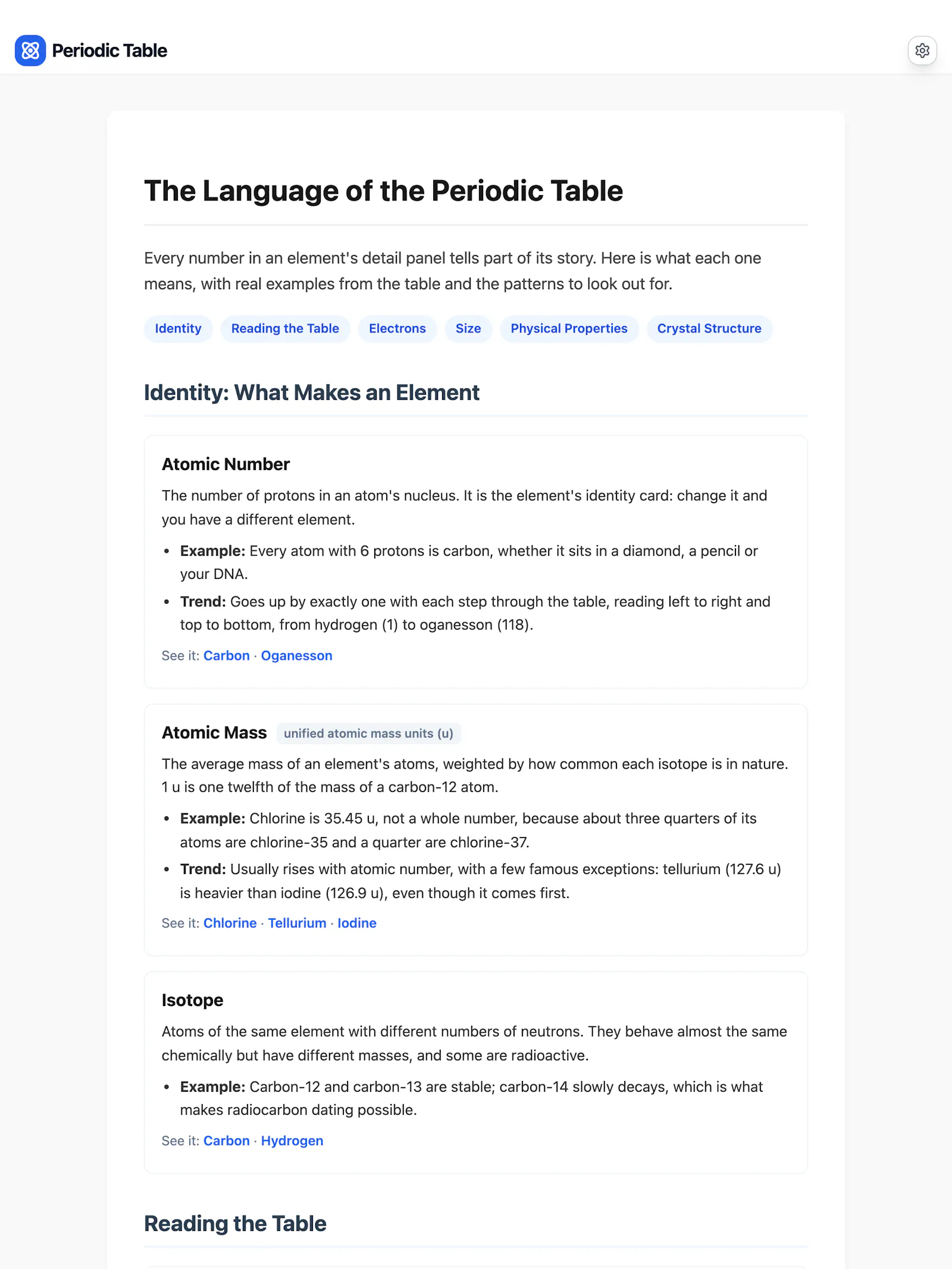Periodic Table – Interactive 3D screenshot 5