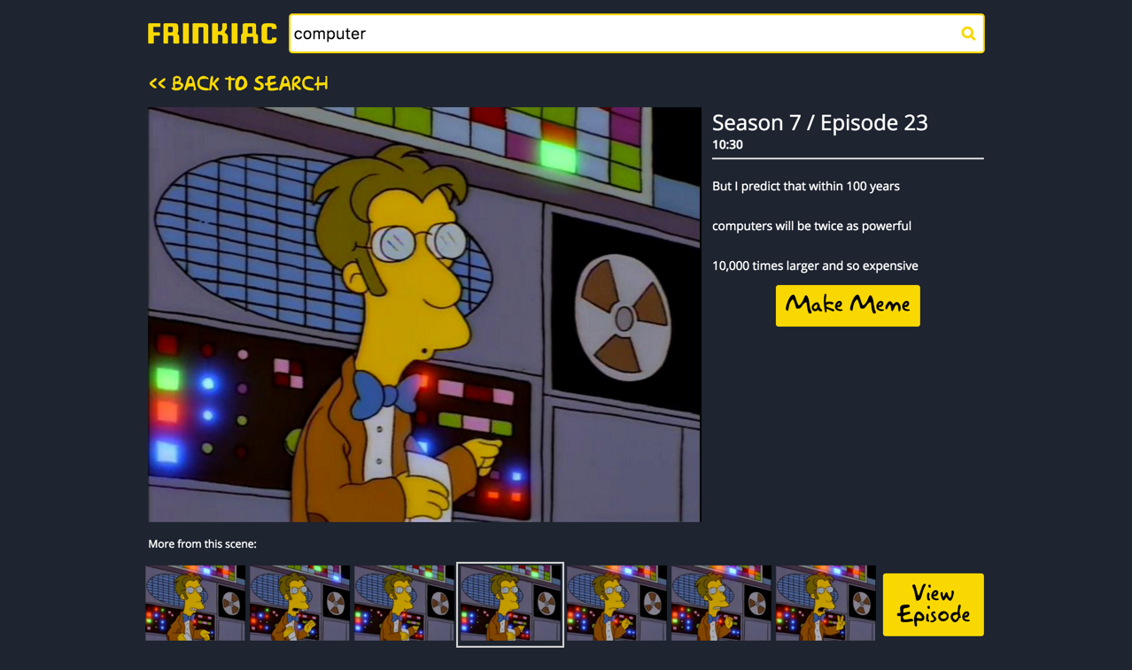 Frinkiac gallery image