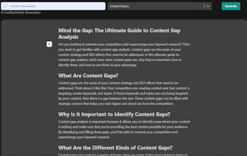 One Click Article Generator gallery image