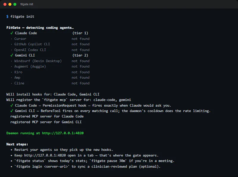 FitGate screenshot 3