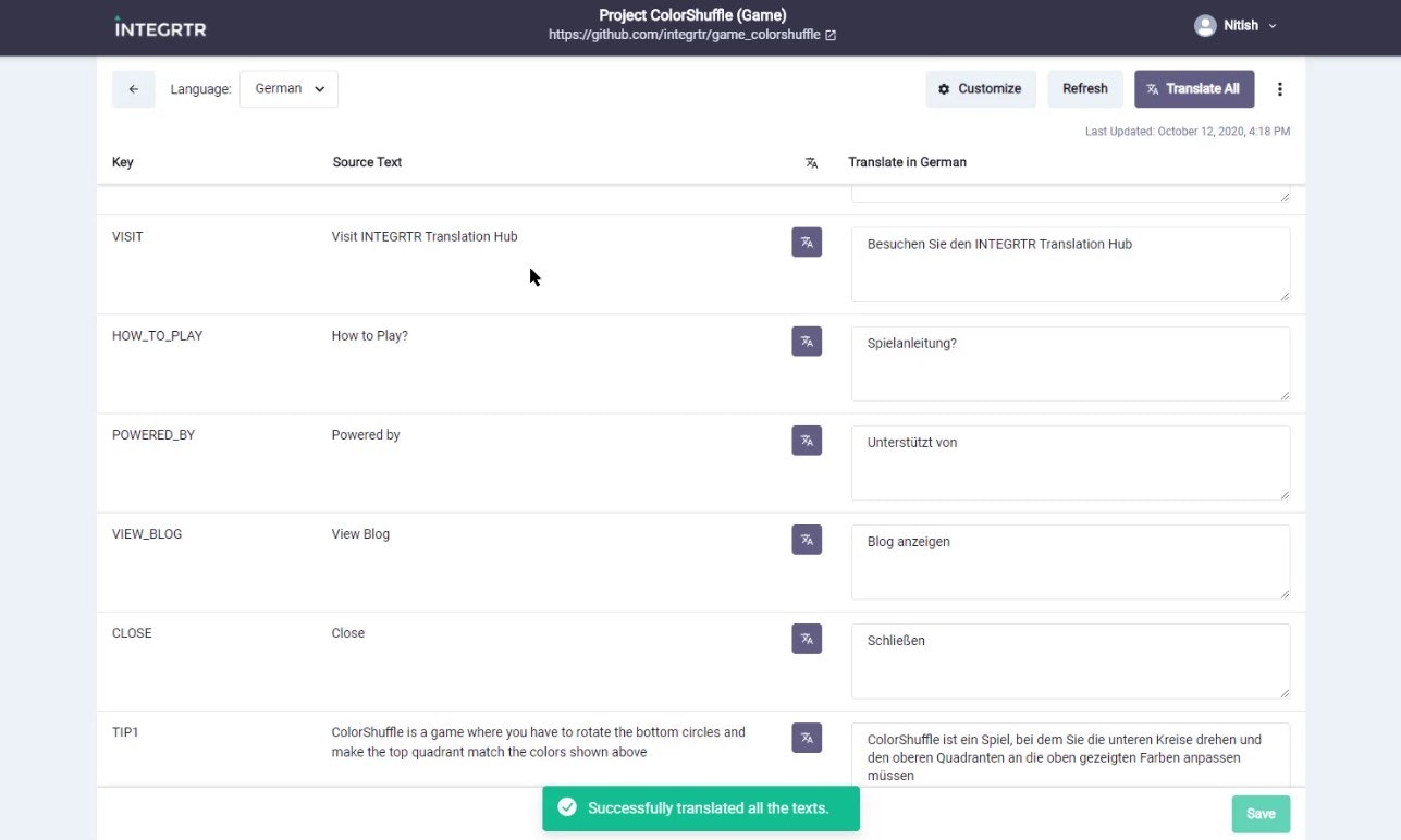Translation Hub gallery image