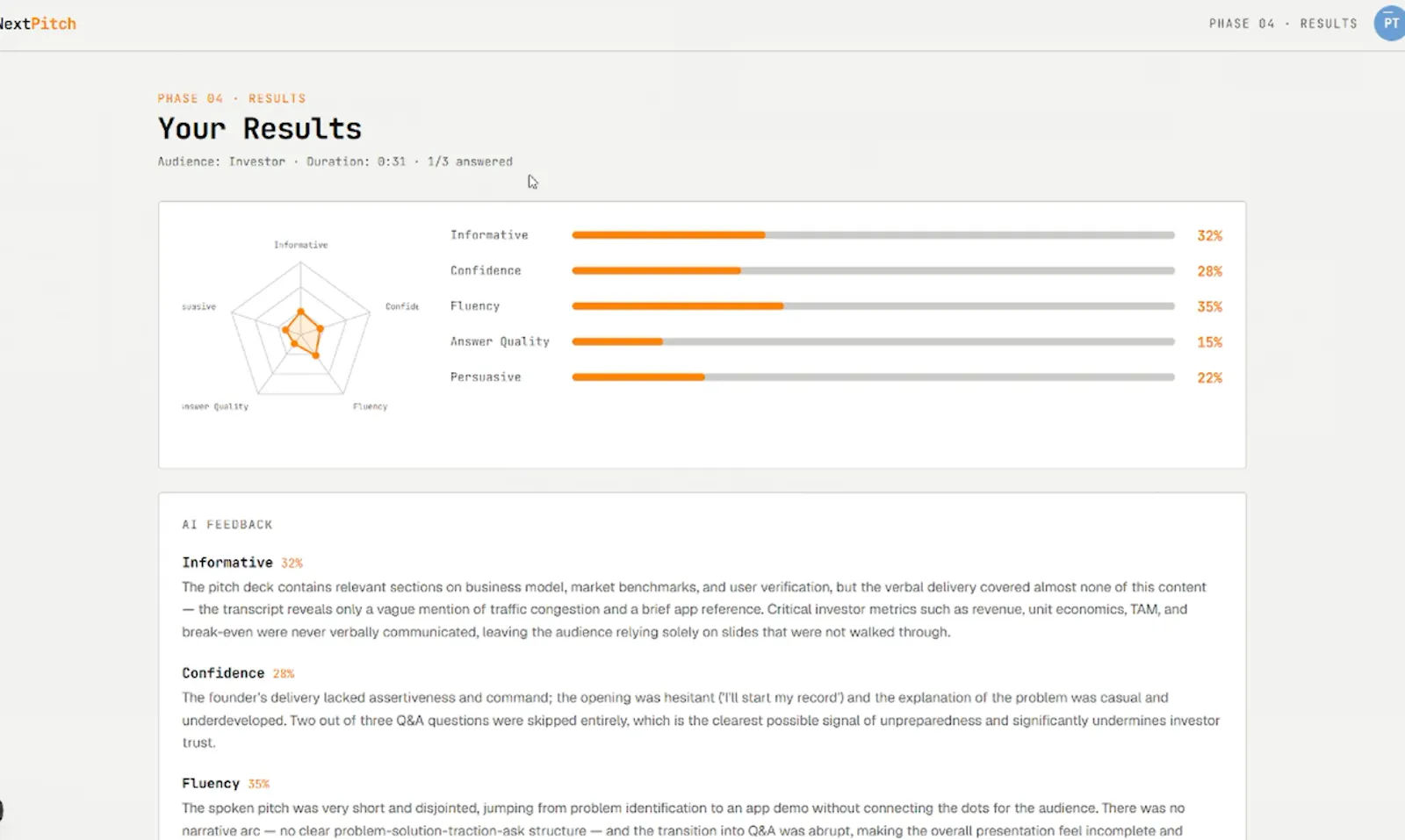 NextPitch AI screenshot 8