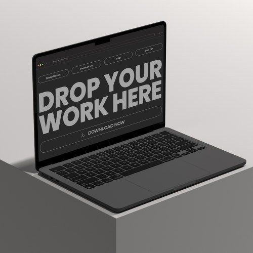 Vol 1 - Macebook Air Mockups