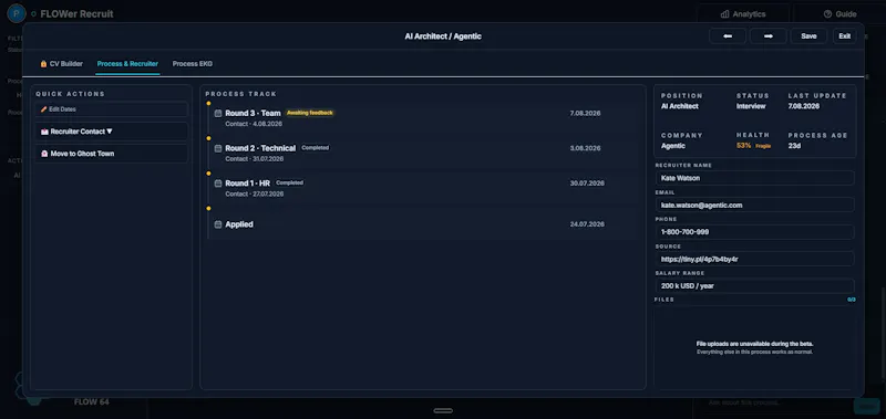 FLOWer Recruit screenshot 2