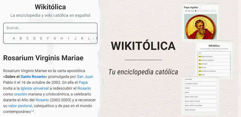 Enciclopedia Wikitólica screenshot 2