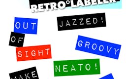 Retro Labeler Slang Stickers media 3