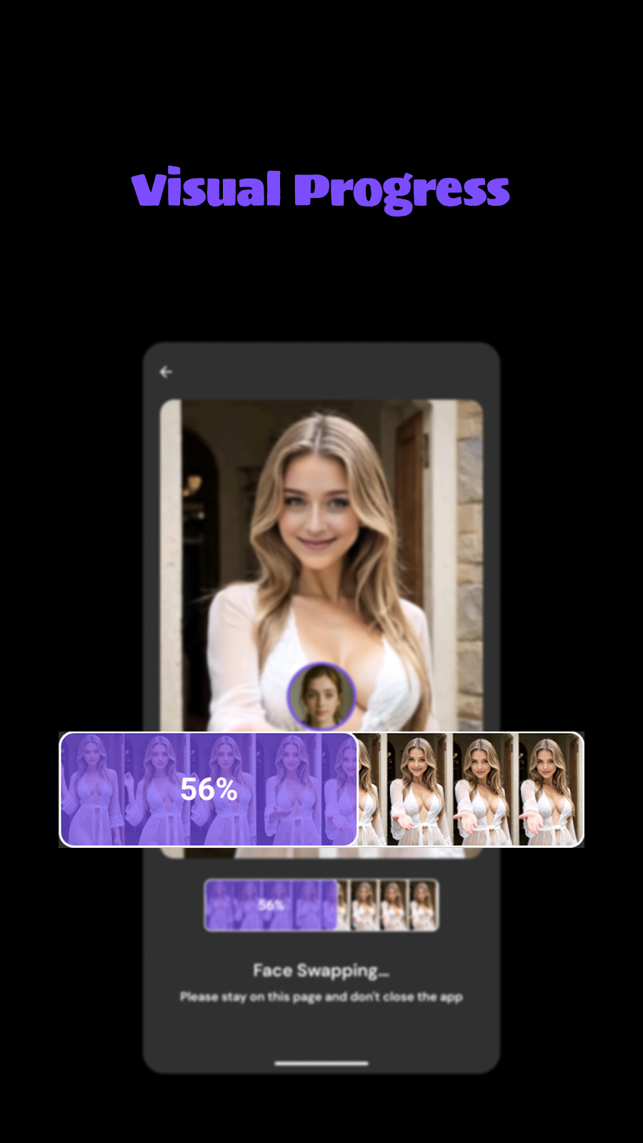 Media Faceflare - Công cụ hoán đổi mặt AI - Công cụ hoán đổi mặt AI cho Android, được xử lý cục bộ. 5