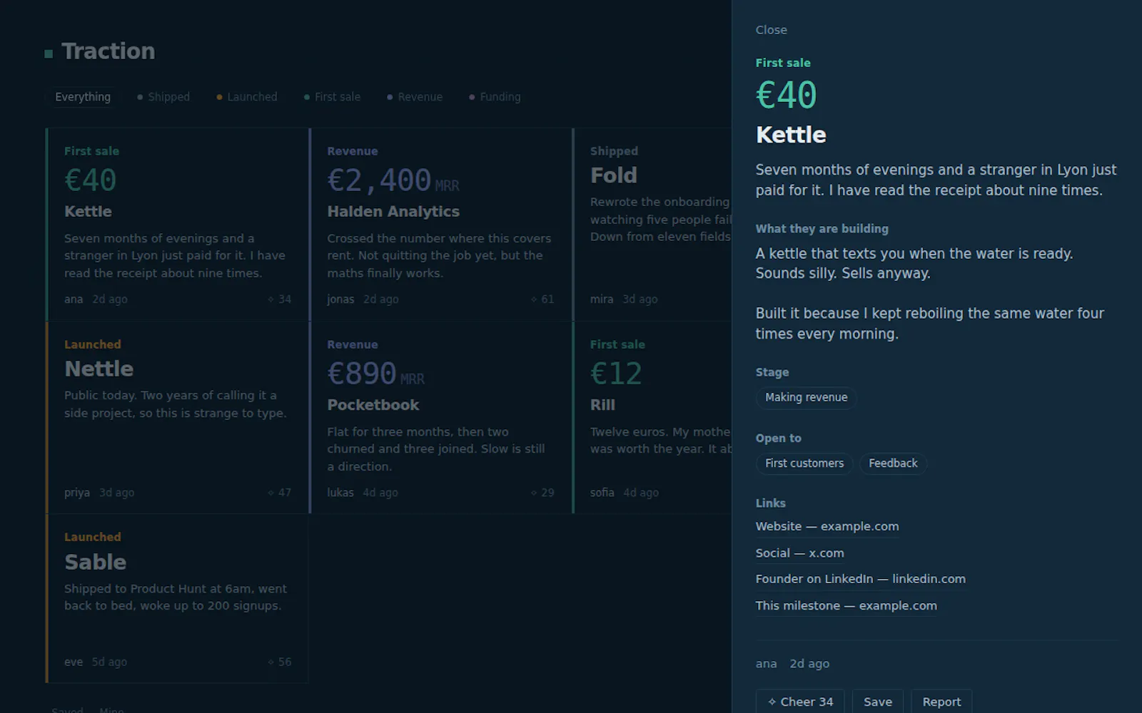 Traction screenshot 2