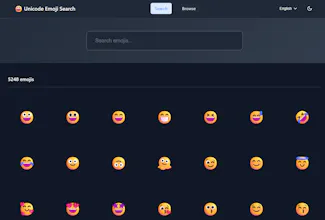 Unicode Emoji Search gallery image