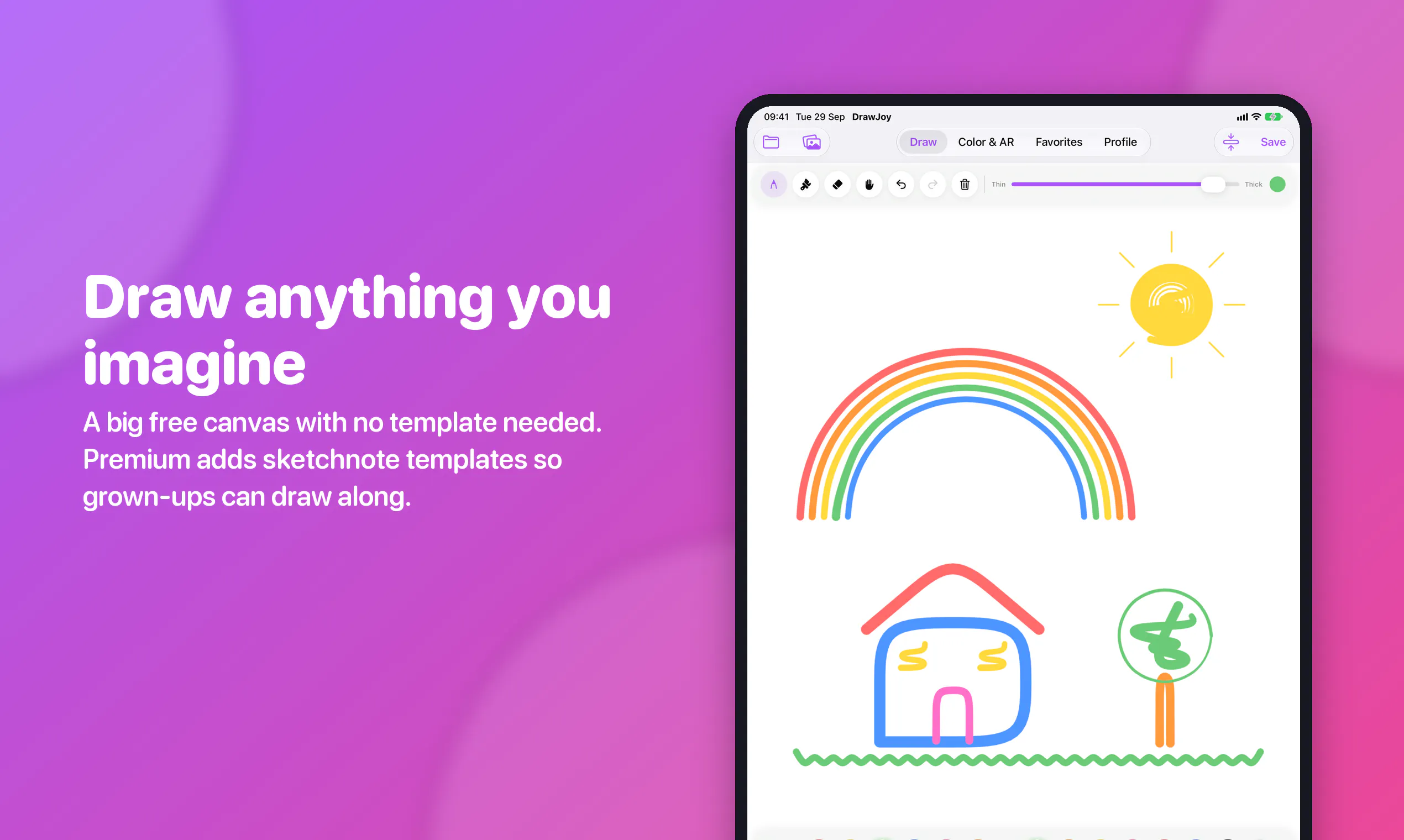 DrawJoy — Free Sketch and AR Drawing gallery image