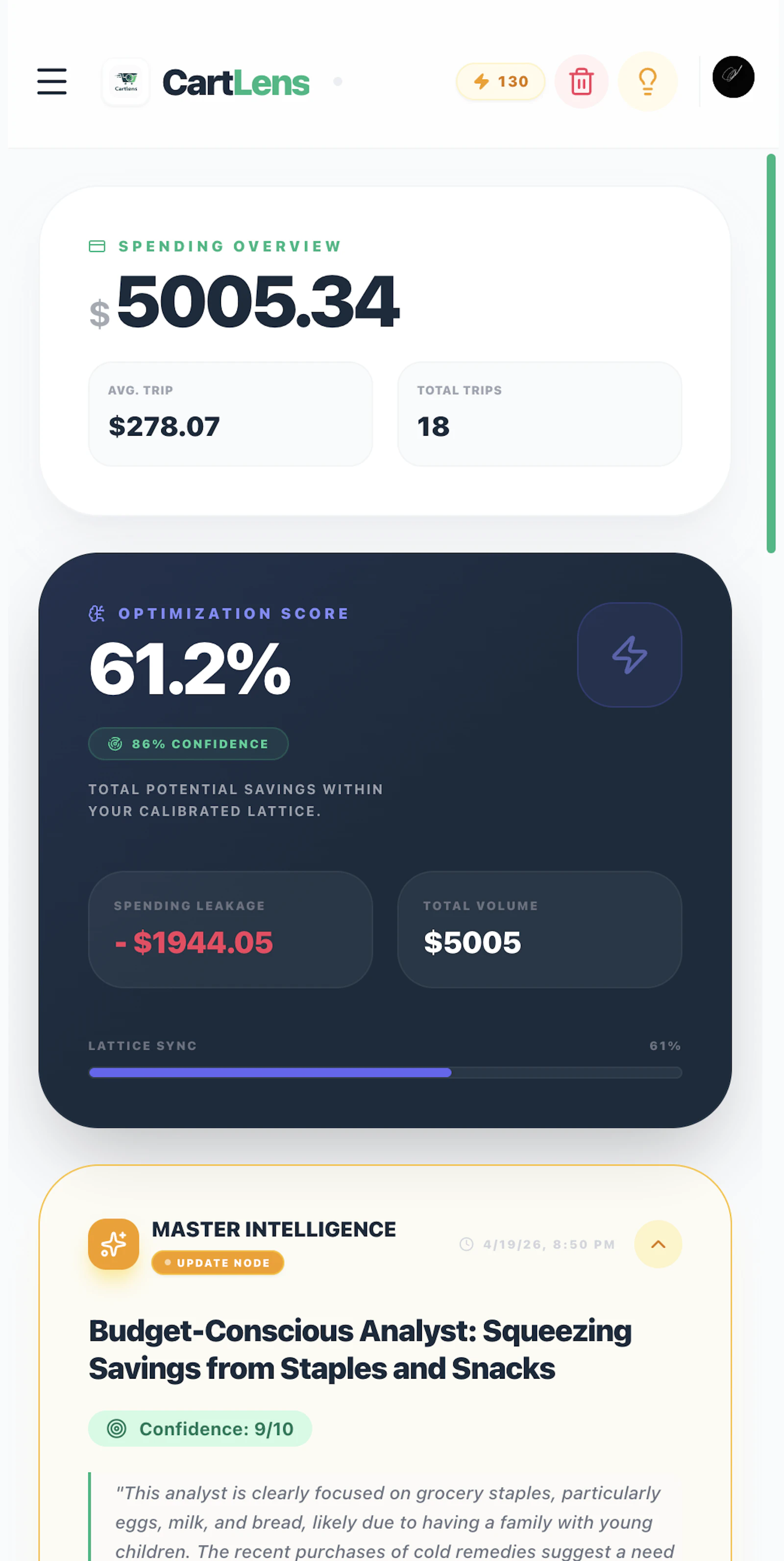 CartLens screenshot 4