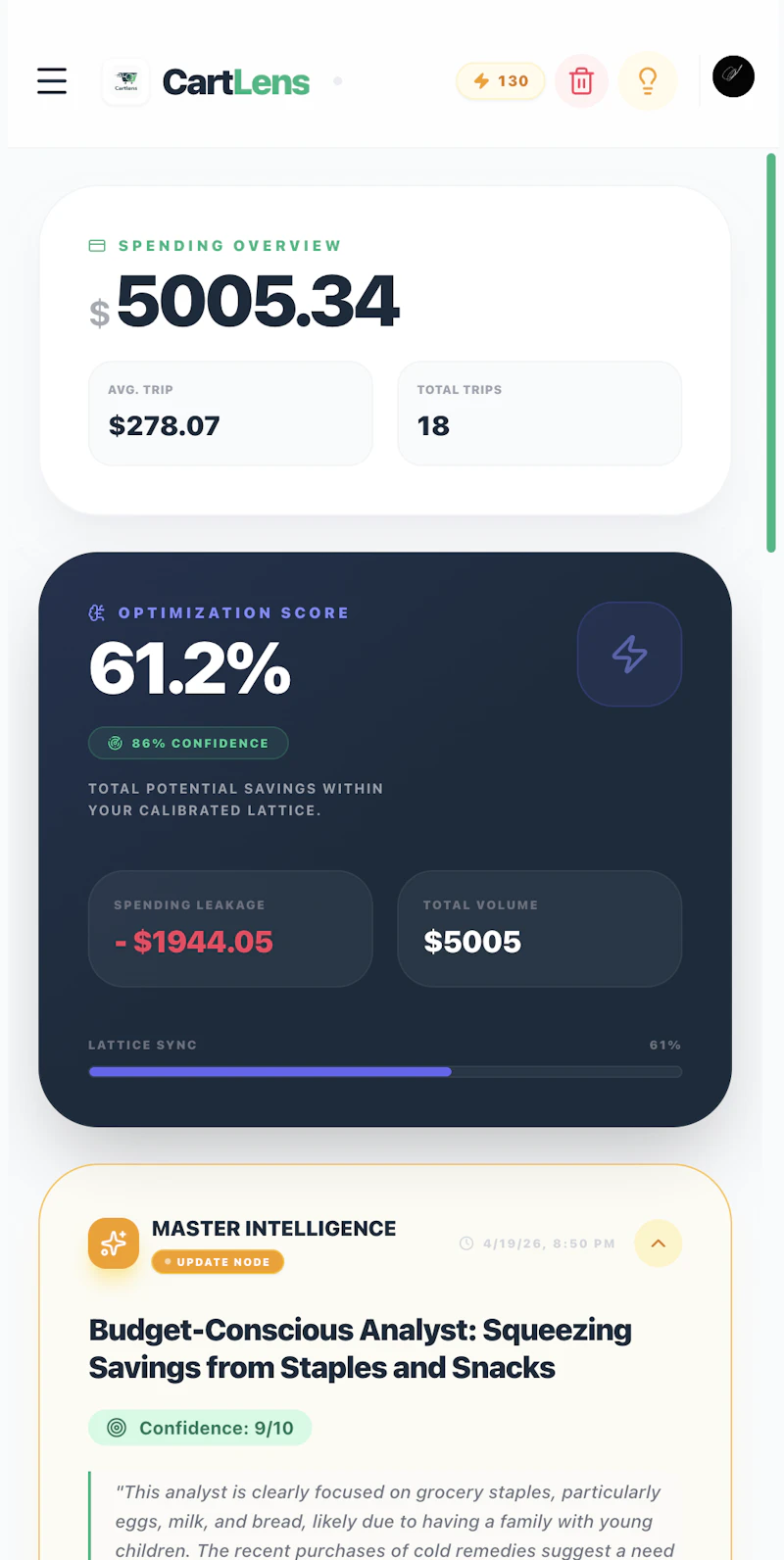 CartLens screenshot 4