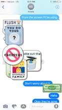 Roommate Sticker Pack for iOS 10 gallery image