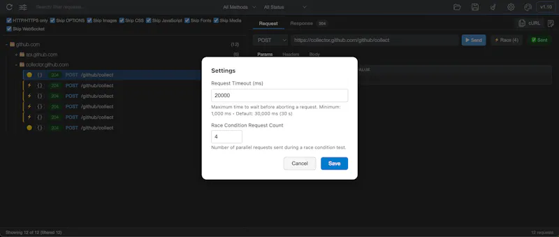 WebSlurp screenshot 2