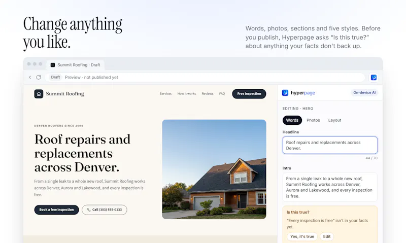 Hyperpage screenshot 5