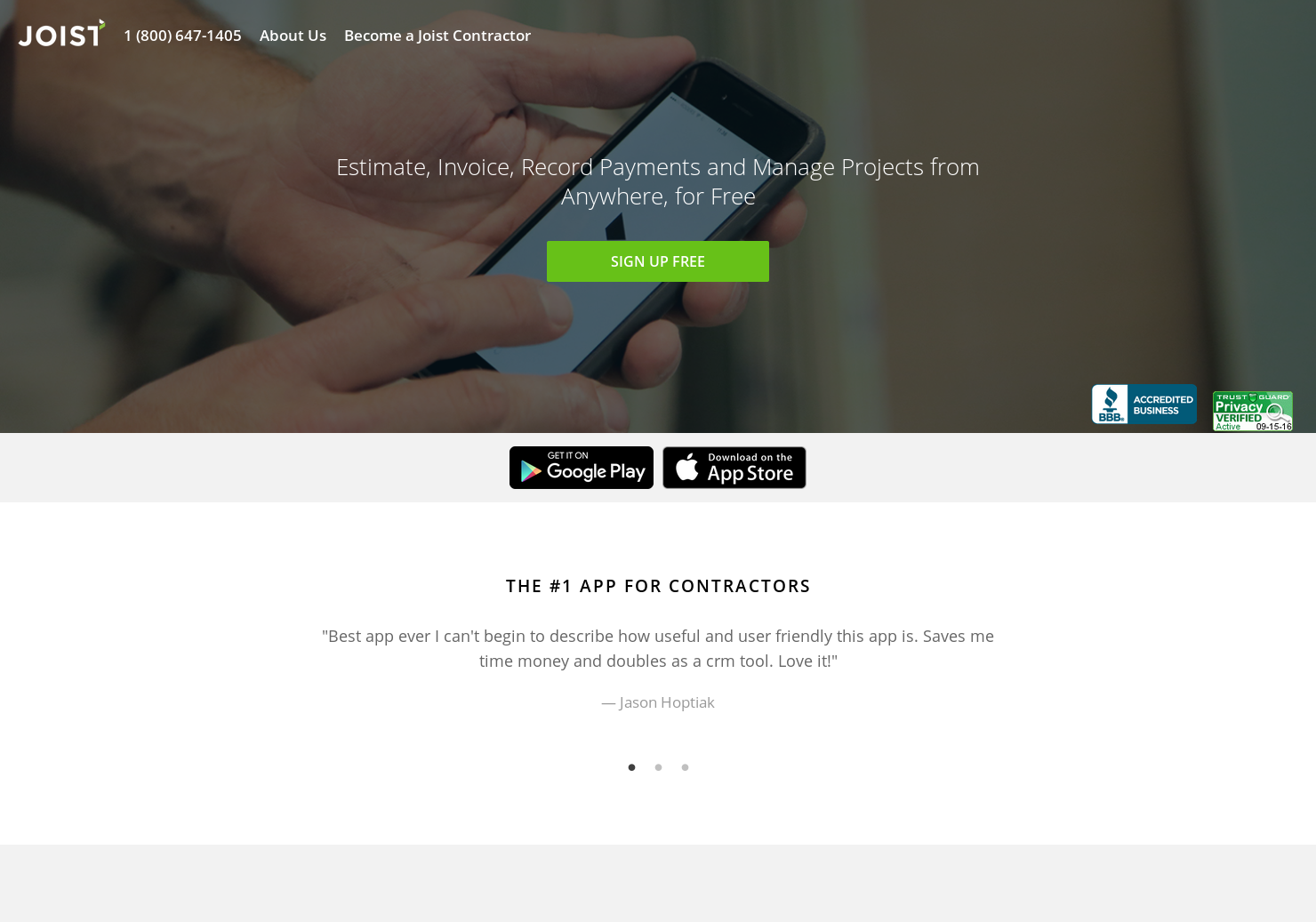 Joist App gallery image