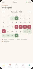 Lunear Period & Cycle Tracker gallery image