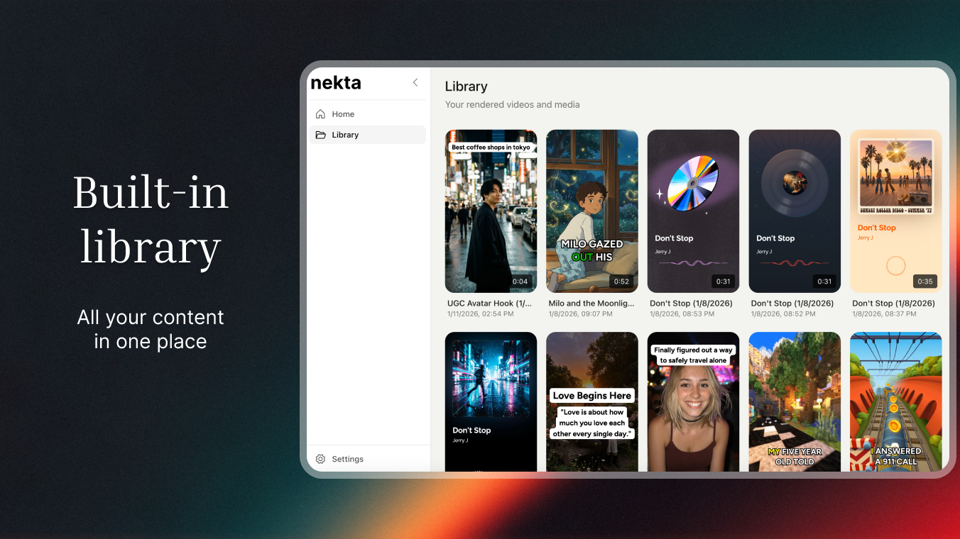 Nekta - AI Marketing Studio gallery image