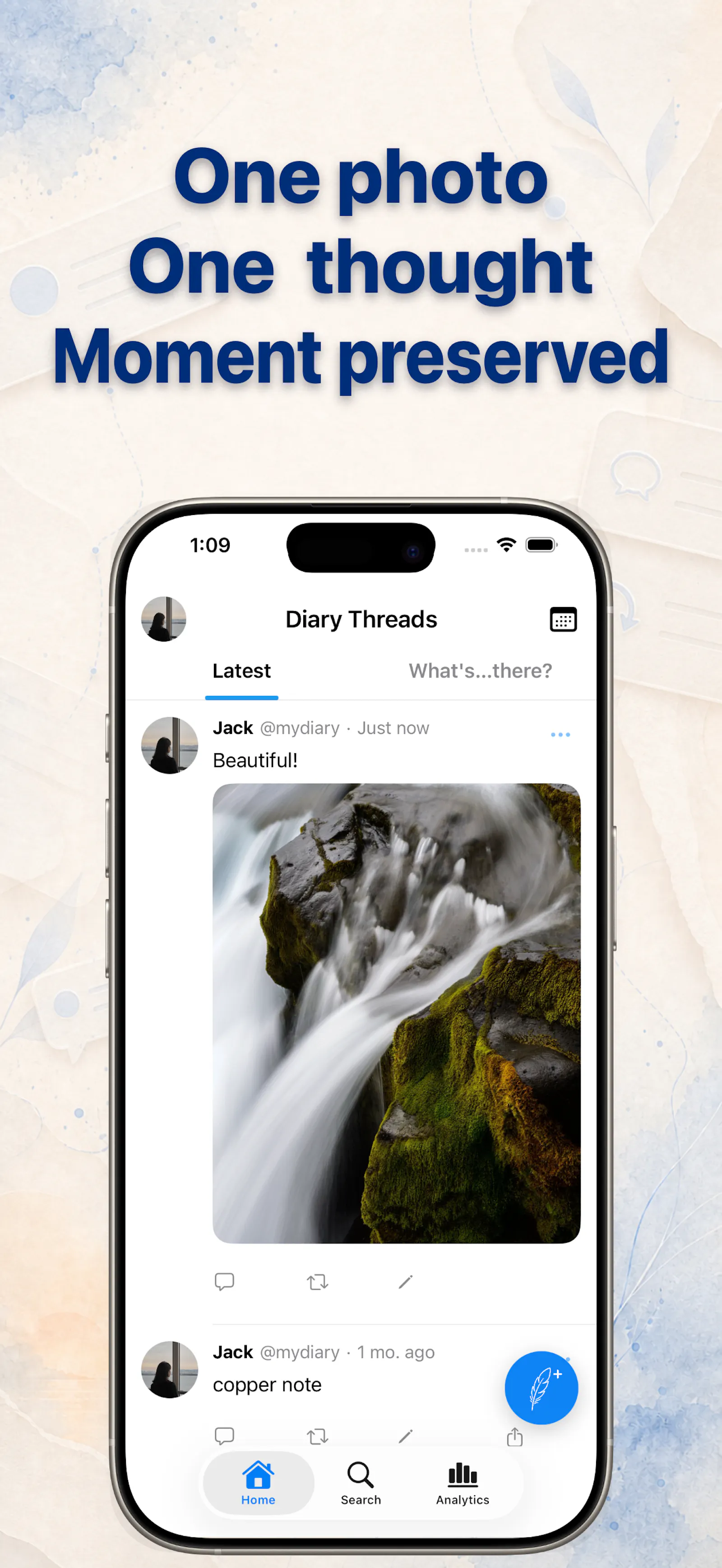 Diary Threads screenshot 2