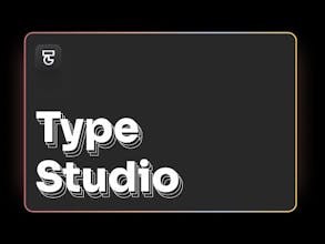 Type Studio 2.0 gallery image