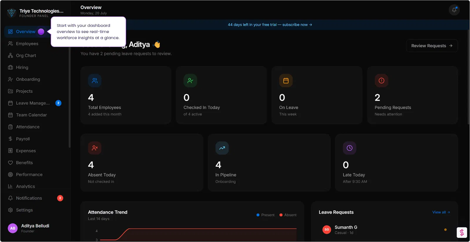 TeamForge screenshot 2