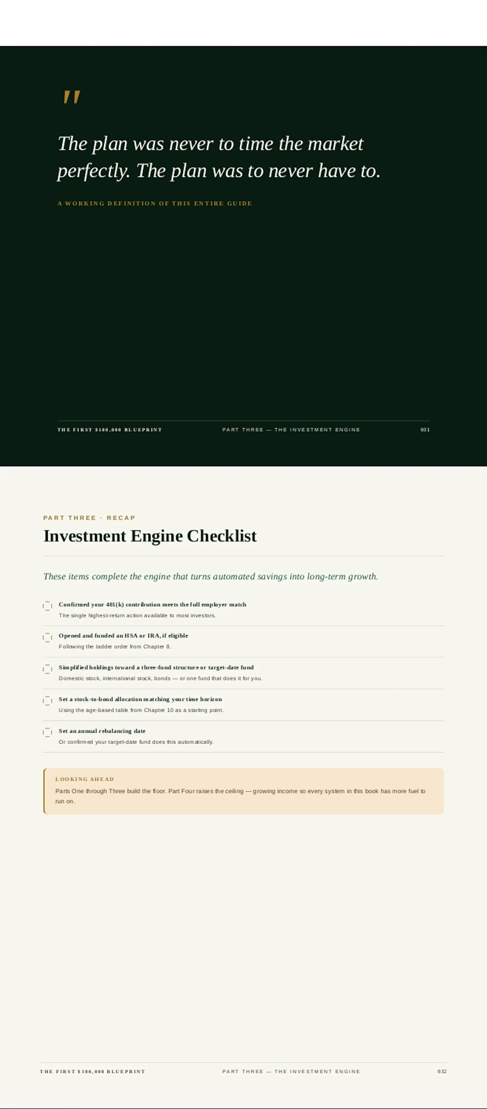 The First $100,000 Blueprint screenshot 3