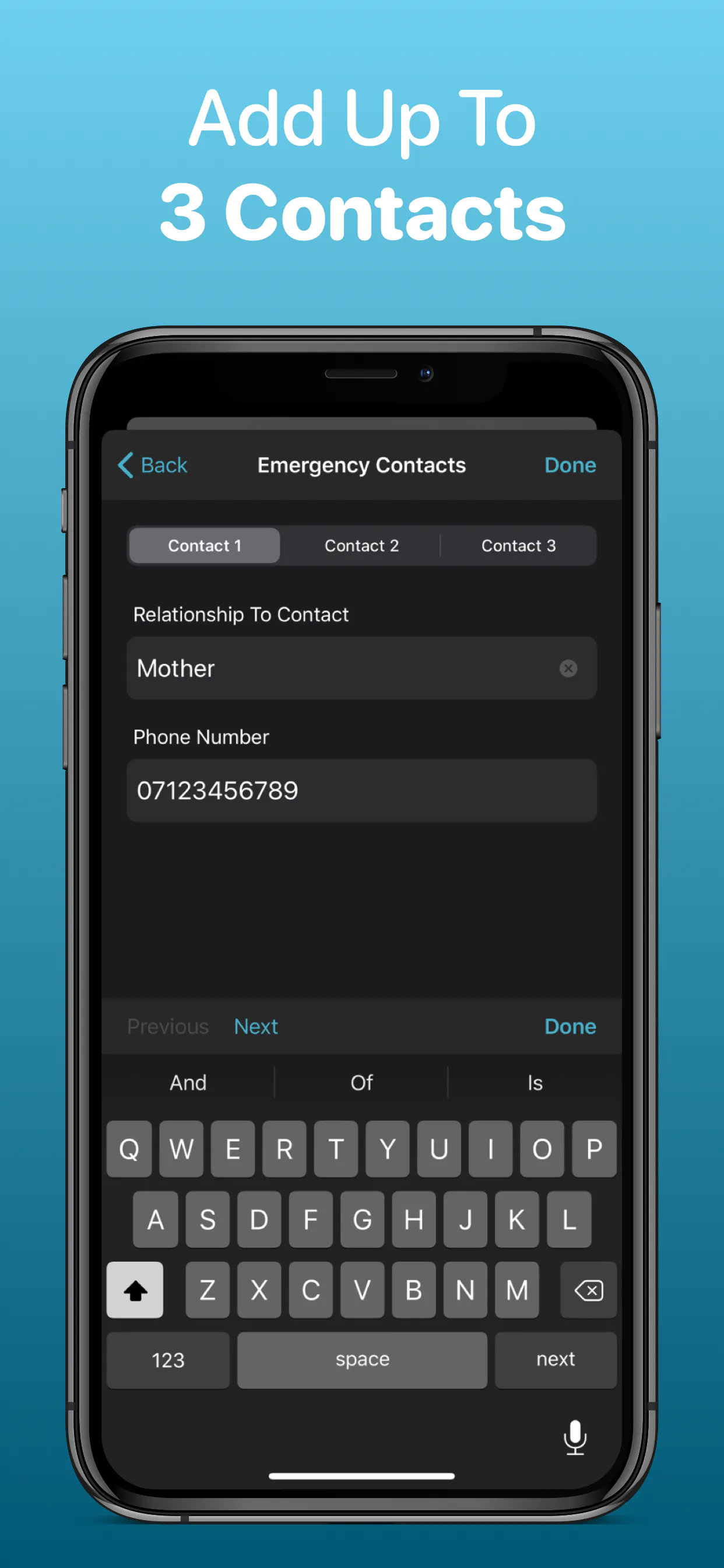 MediCall (6.0) - Lock Screen Medical ID gallery image