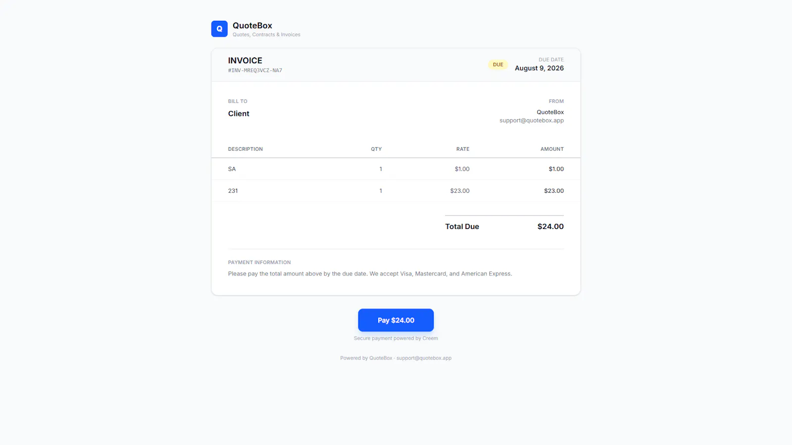 QuoteBox screenshot 3