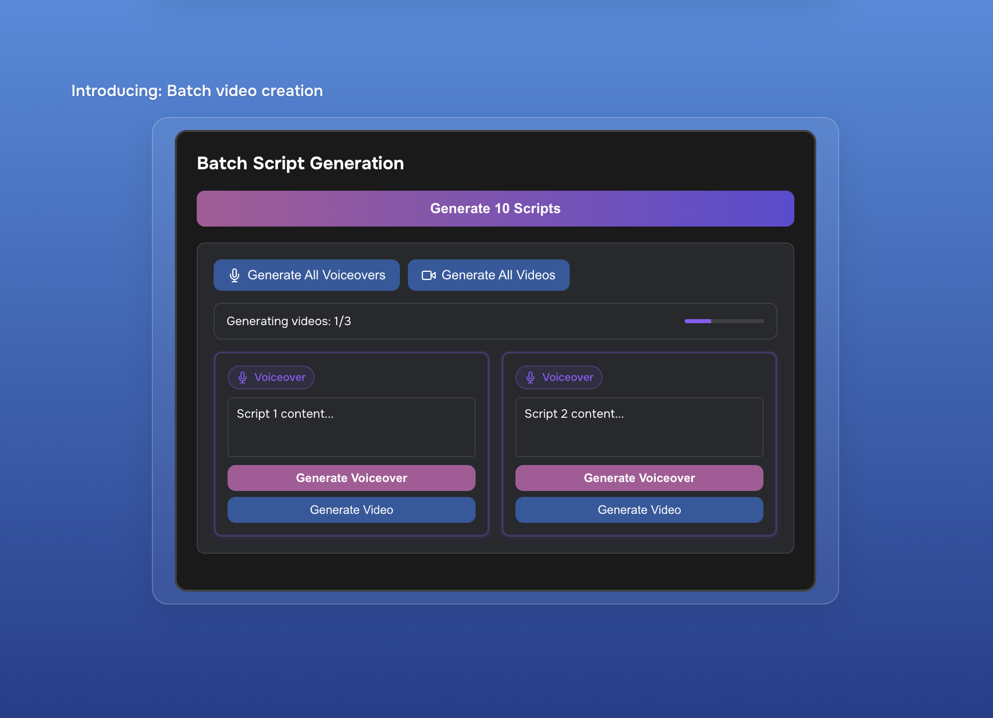 Merra AI - Automated video creation gallery image