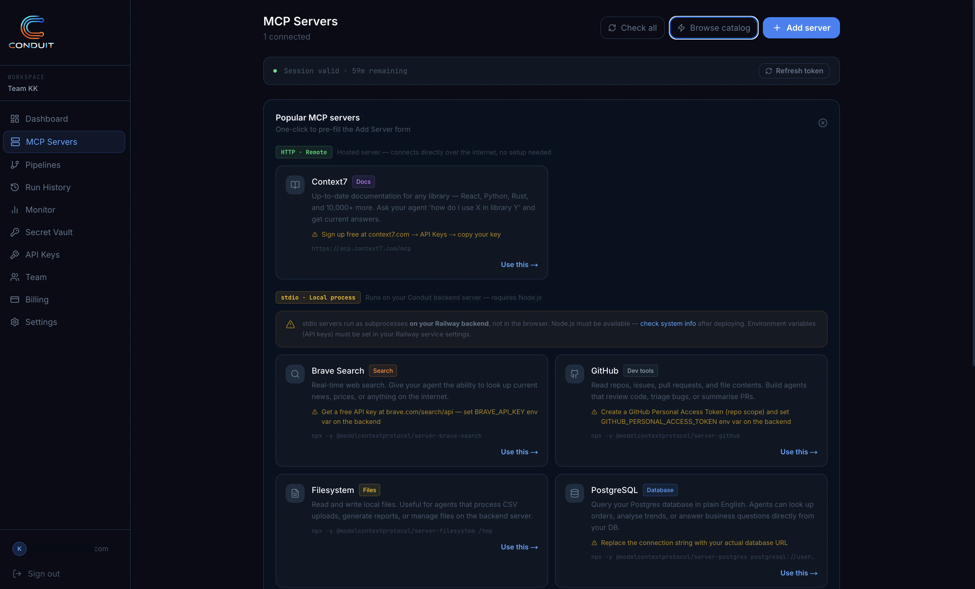 Conduit  screenshot 4
