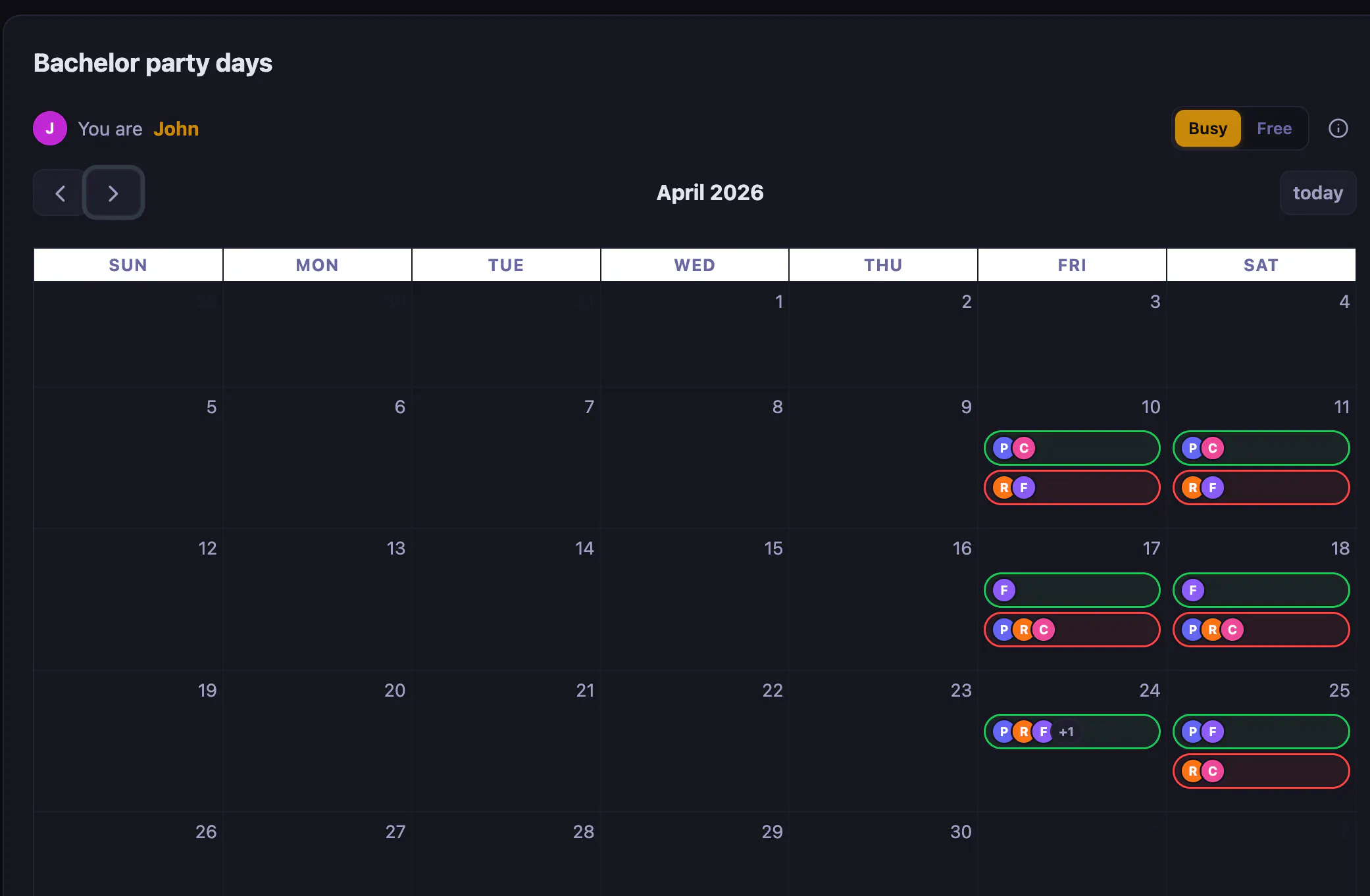 OurCalendar 제품 배너