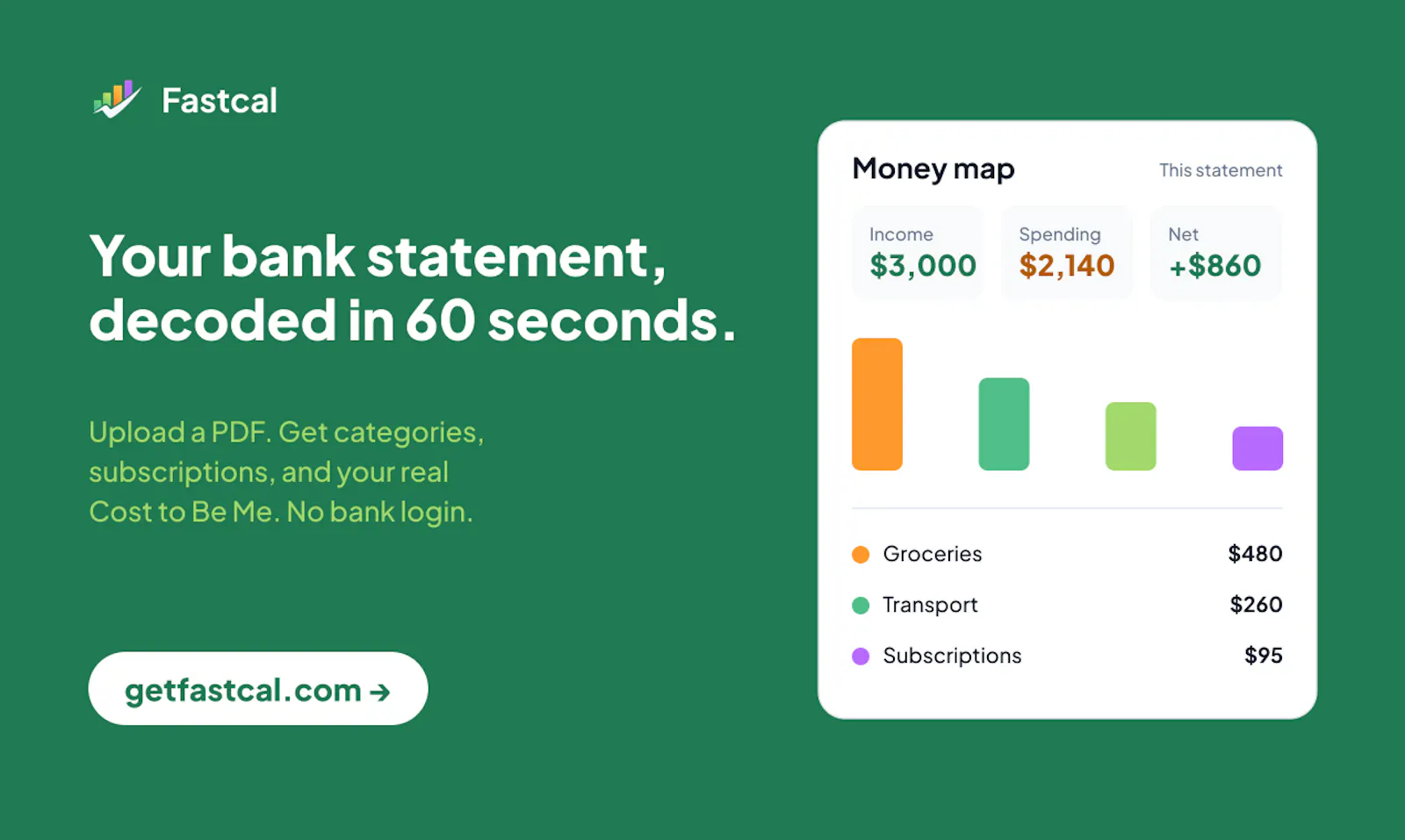 FastCal screenshot 1