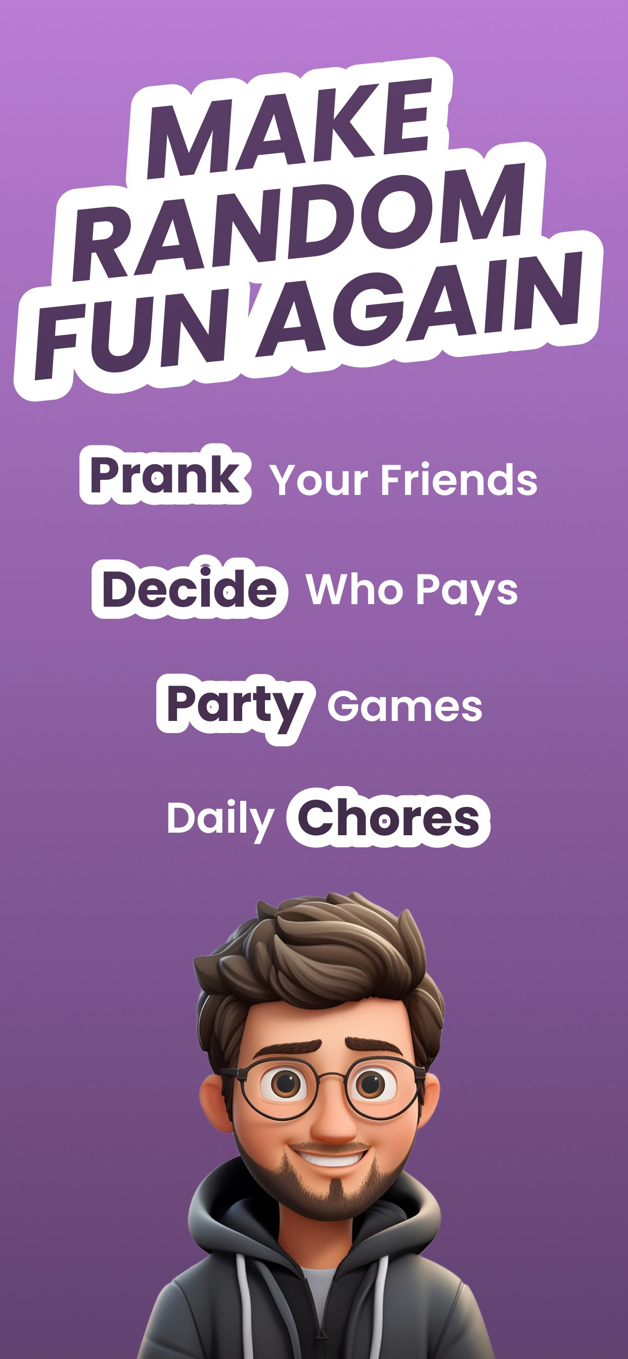 Média La Roulette - Faites tourner une roue gréée, faites des farces vos amis, décidez n'importe quoi 3