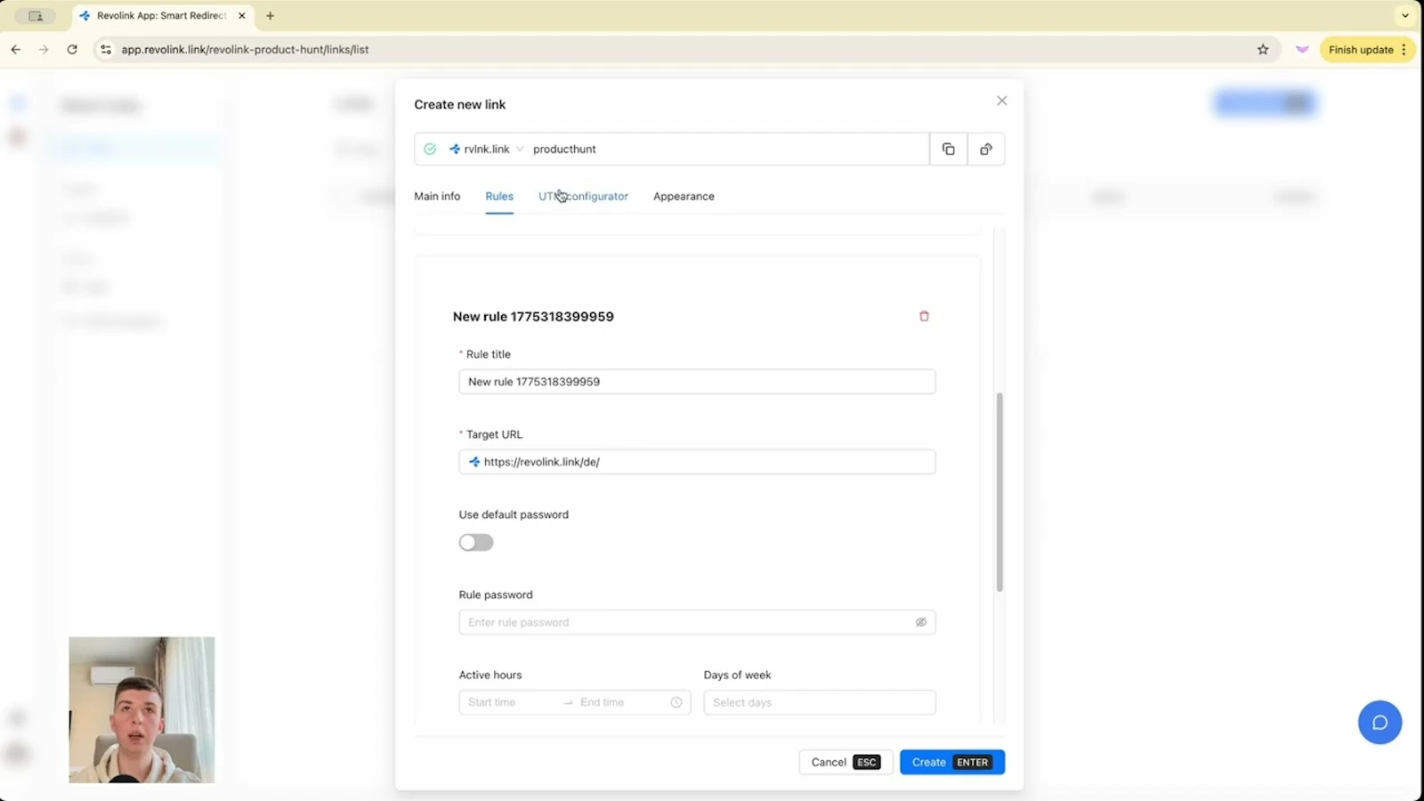 Revolink: Smart Multi-Path Links screenshot 1 (video preview)