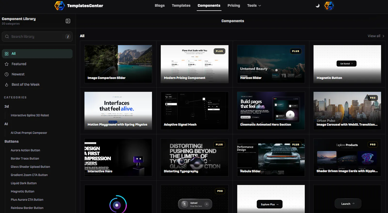 TemplatesCenter screenshot 1