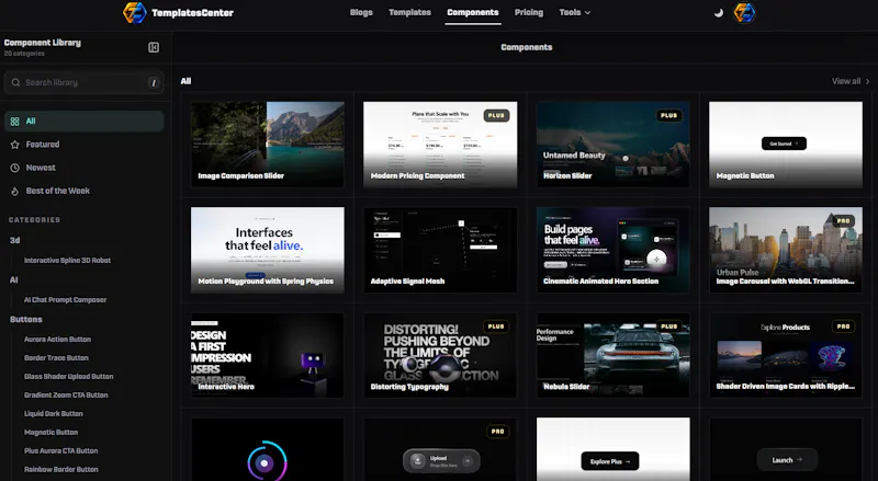 TemplatesCenter screenshot 1