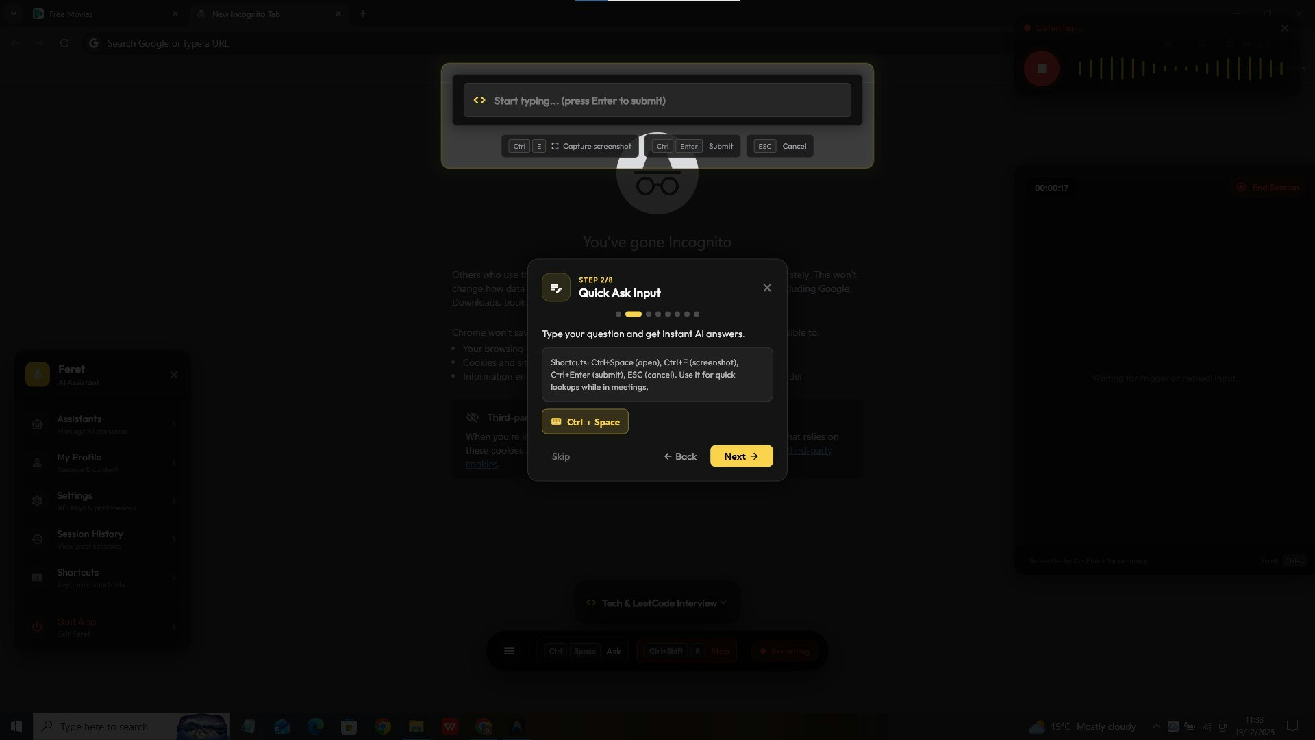 Feret - Main product screenshot demonstrating key features and user interface