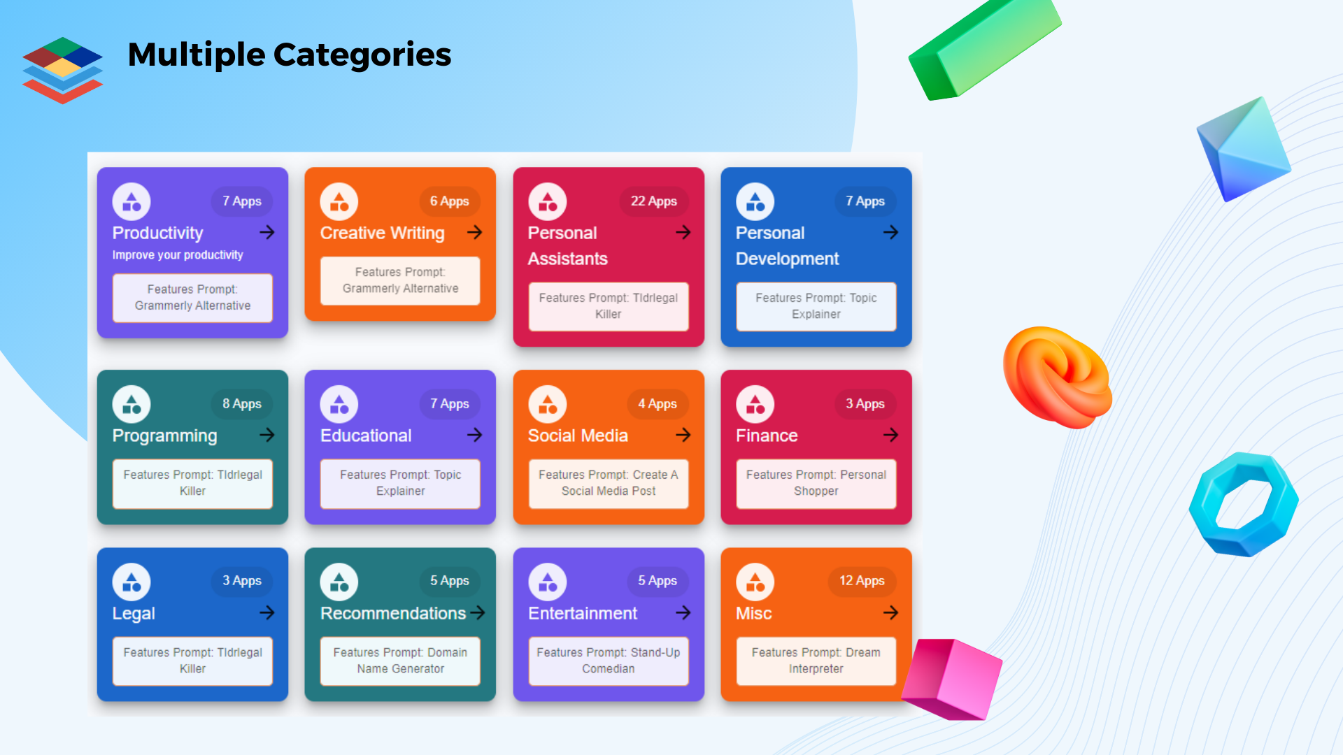 prompt-apps – 即时可用的生成式 AI 应用程序 – 搞英语 → 看世界