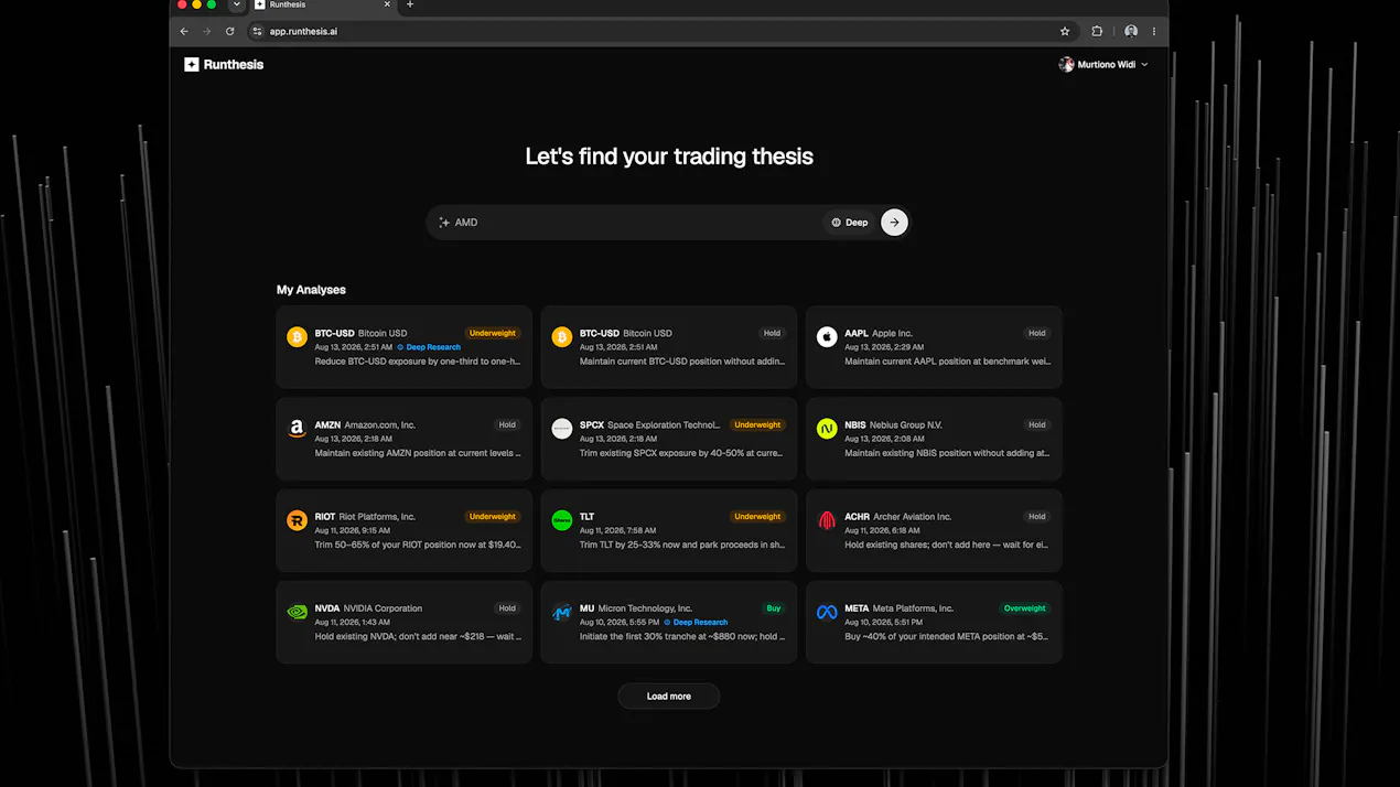 Runthesis product