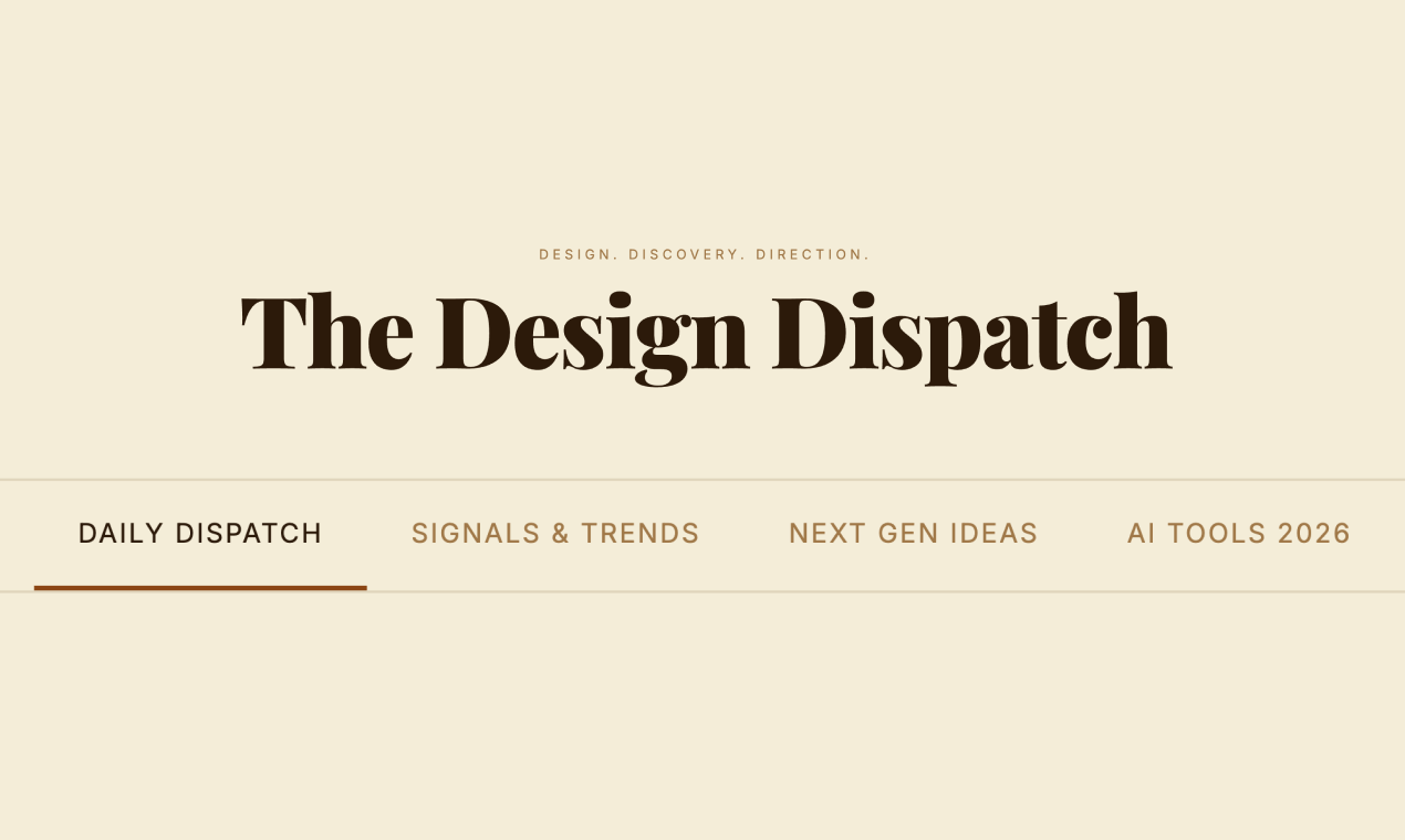 The Design Dispatch gallery image