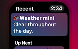 Weather mini for Apple Watch media 3